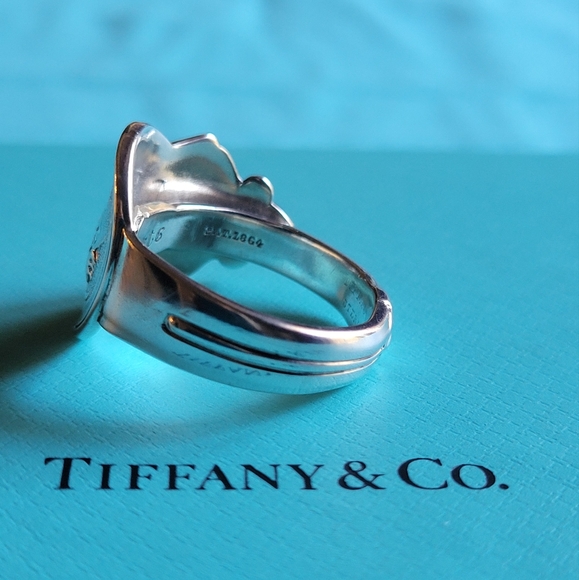 1864 Tiffany & Company/ Gorham Spartan Spoon Ring 61 - Picture 12 of 16